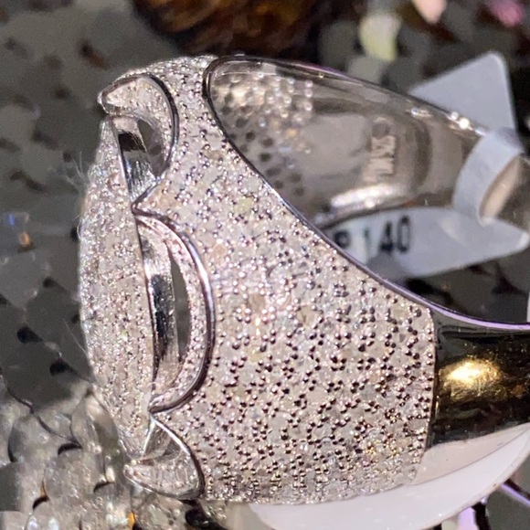 Real diamond ring for men, NOT CZ, NOT FAKE, FREE Posh verification, Huge Sale! - Picture 6 of 6